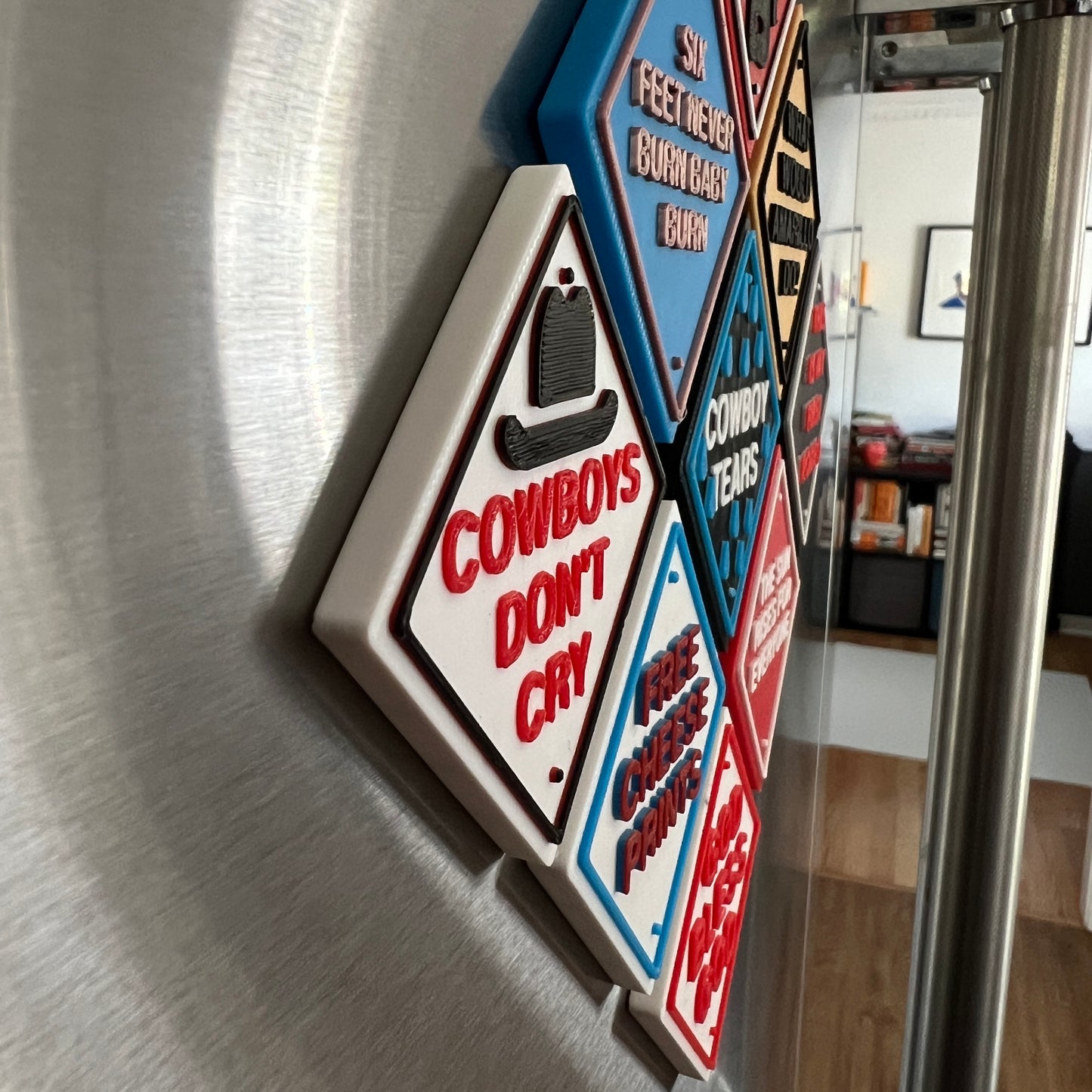 Cowboy's Don't Cry Magnet