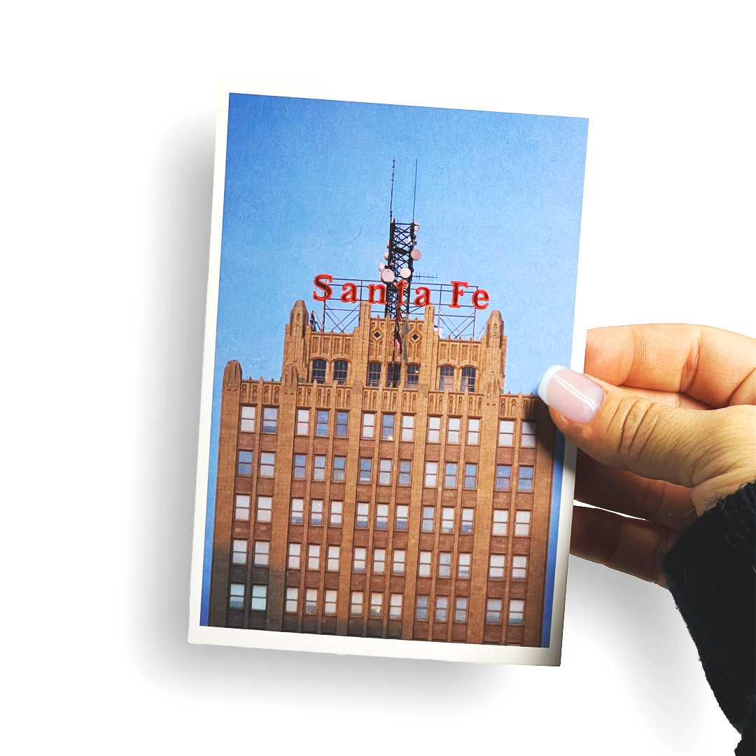 Santa Fe Building Postcard