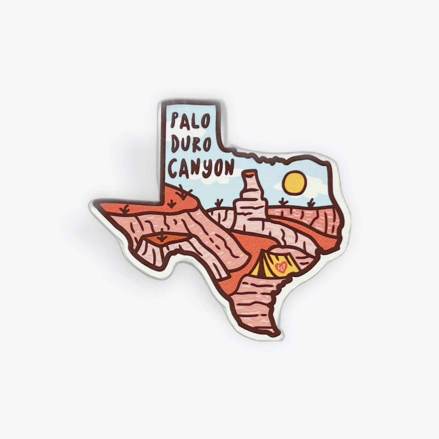 PDC Texas Sticker