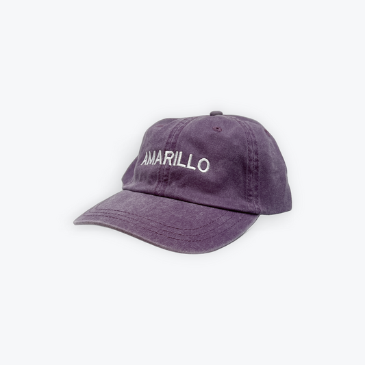 Amarillo Embroidered Hat