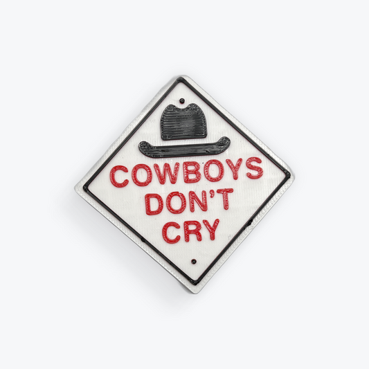 Cowboy's Don't Cry Magnet