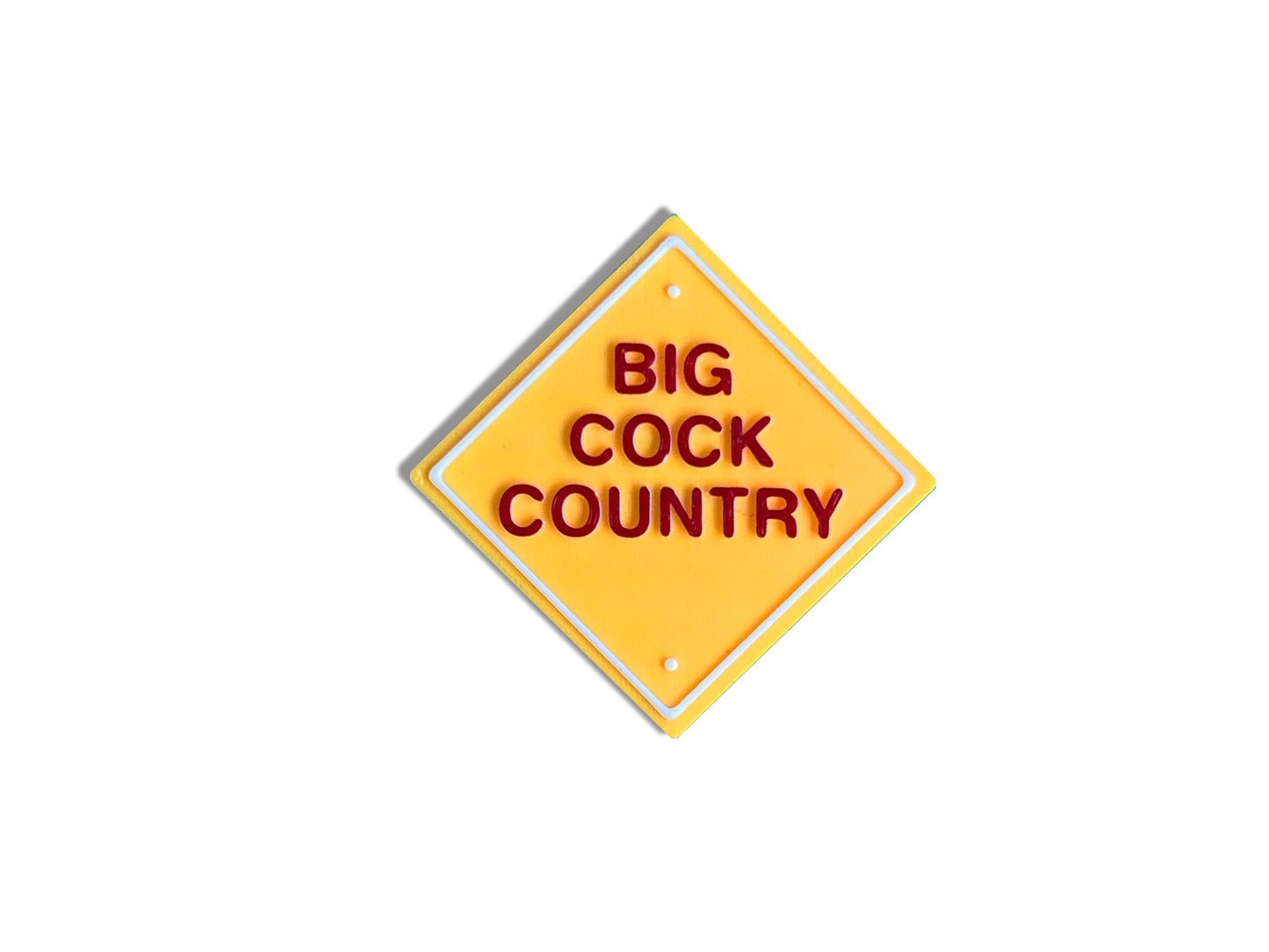 BIG COCK COUNTRY MAGNET