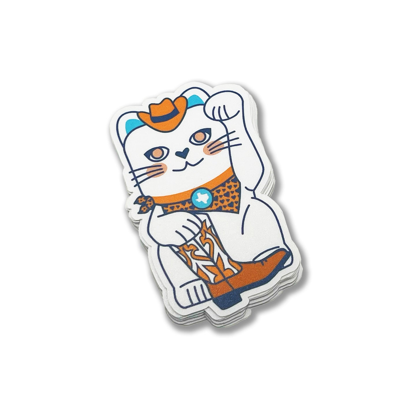 Lucky Cat Sticker